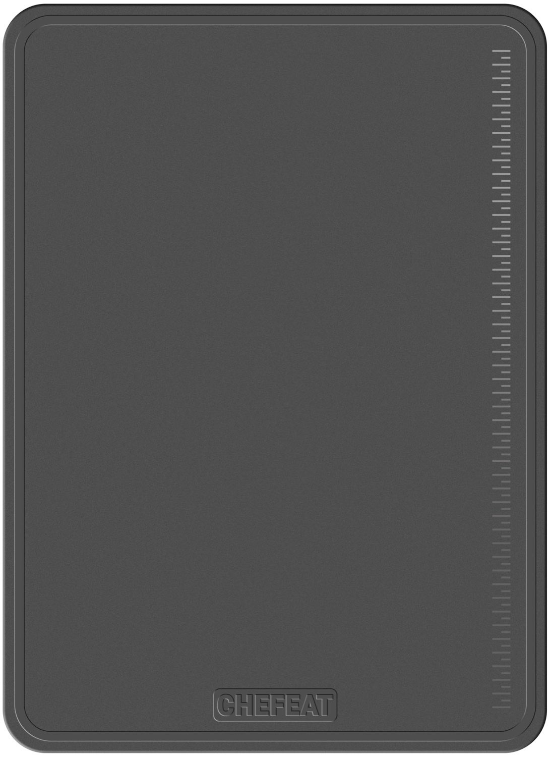 CHEFEAT TPU cutting board with etched measuring scale